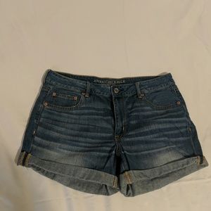 American Eagle Relaxed Midi Shorts